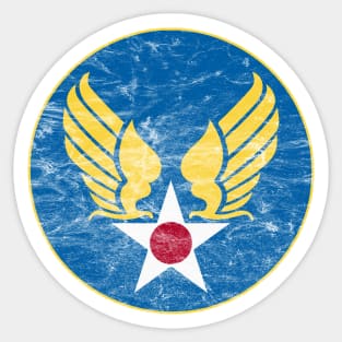 U.S. Army Air Corps Distressed Sticker